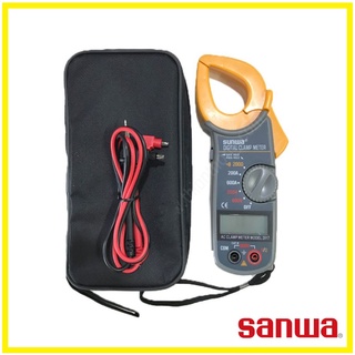 SUNWA ดิจิตอล แคลมป์มิเตอร์ DIGITAL CLAMP METER MODEL 2017 เครื่องวัดกระแสไฟฟ้า วัดแรงดันไฟฟ้า