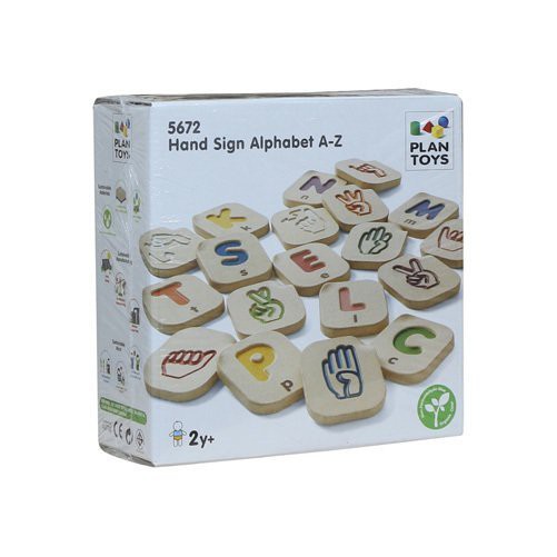 plan toys hand sign alphabet