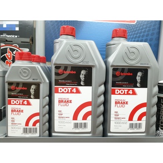 น้ำมันเบรค BREMBO DOT 4 ขนาด 500ml และ 1,000ml