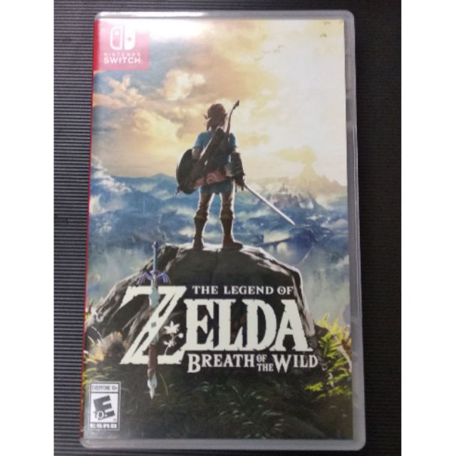 The legend of Zelda Breath of the wild มือสอง แผ่นเกมส์ Nintendo Switch