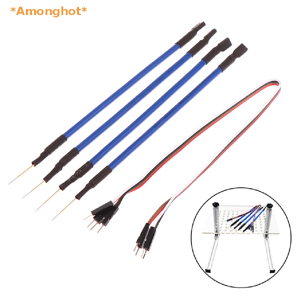 Amonghot> ใหม่ ปากกาโพรบกรอบ BDM LED สําหรับ Fgtech 4 ชิ้น ต่อชุด