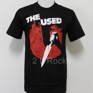 เสื้อวง The Used เสื้อยืด เสื้อ เดอะยูสด์  S48 ไซส์ยุโรป