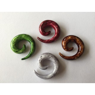 3 - 10 mm มิล แท่งขยายหู อะคริลิค จิวหู จิวระเบิด ต่างหู ต่างหูชาย จิวขยายหู pincher ear plugs expander body piercing