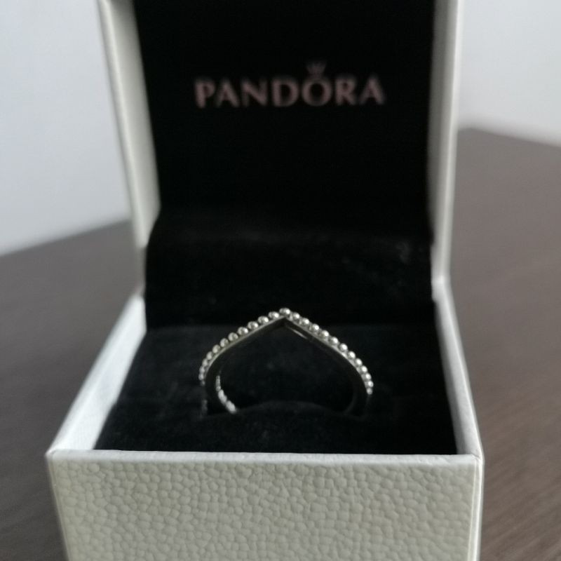แหวน Pandora แท้ ไซสํ 54 พร้อมกล่อง
