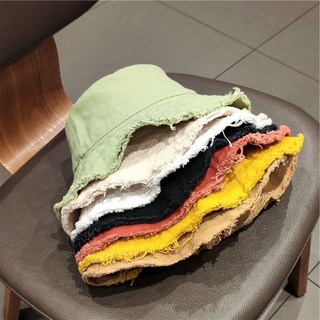 [พร้อมส่งจากไทย] มี 9 สี หมวกบักเก็ต หมวกชายรุ่ย