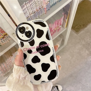 เคสป้องกันโทรศัพท์มือถือ แบบนิ่ม ลายวัว สําหรับ iPhone 678plus xsmax xr 11pro 12 13mini