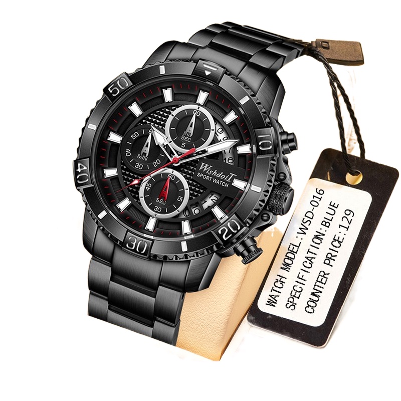 discount 【Official original】WISHDOIT jam tangan lelaki original jam Men