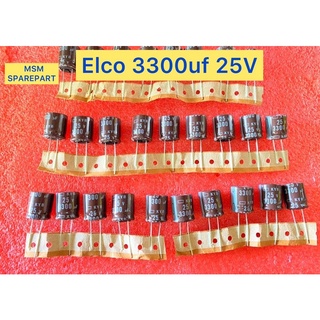 Elco 3300uf 25V Nippon Chemicon