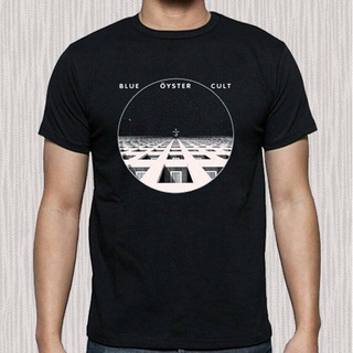 [S-5XL]เสื้อยืด พิมพ์ลายโลโก้ Boc Blue Oyster Cult Album สีดํา สไตล์ฮิปฮอป คลาสสิก โอเวอร์ไซซ์ สําหรับผู้ชาย