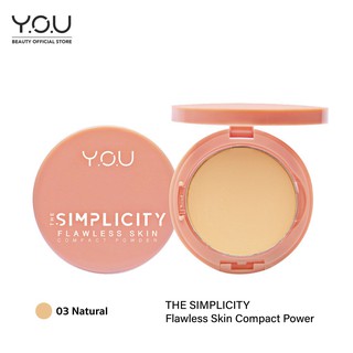 วาย.โอ.ยู เดอะ ซิมพลีซิตี้ ฟลอว์เลส สกิน คอมแพค พาวเวอร์ Y.O.U The Simplicity Flawless Skin Compact Powder