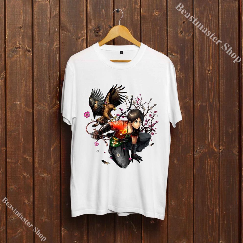 Unisex Eren Yeager - เสื้อยืด Unisex Attack on Titan - Cool Eren Yeager - EY-010