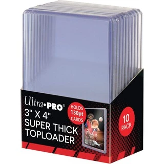 【FINNCARD】Ultra Pro Card TopLoad 35pt 55pt 75pt 100pt 130pt 180และ260pt ยี่ห้อ Ultra Pro ท็อปโหลด TL