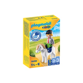 Playmobil 70410 1.2.3 Boy with Pony 123 เด็กชายกับโพนี่