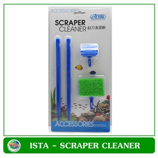 Ista แปรงขัดตู้ปลา แปรงขัดตู้ Scraper Cleaner Brush