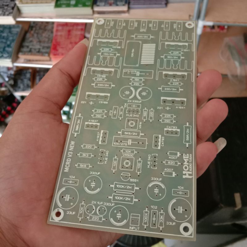 ไดรฟ์ PCB MCRD V3 เส้นใยใหม่ FR4