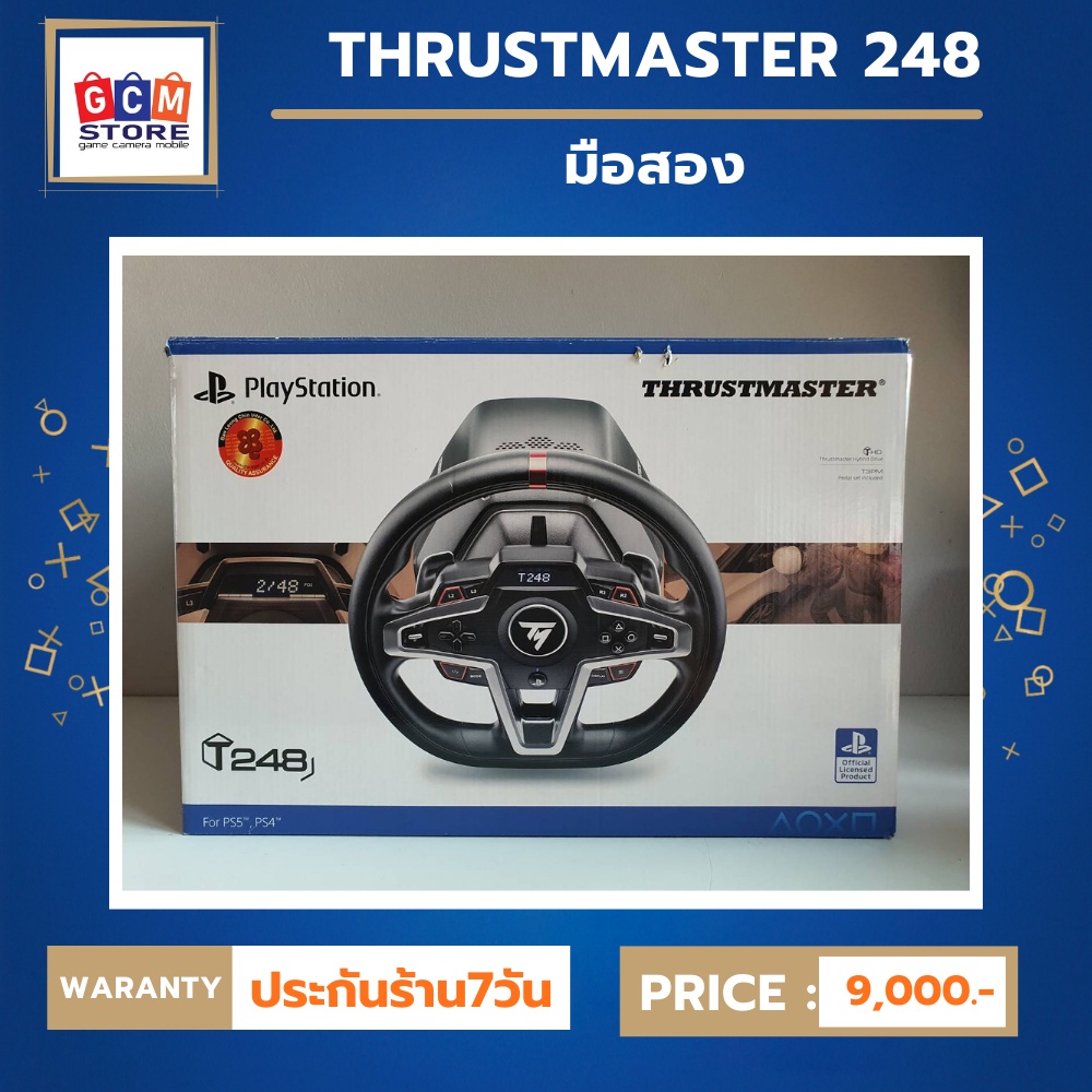 Thrustmaster T248 Racing Wheel For Playstation 5 Playstation 4 Pc New  Hybrid System 25 Action Buttons For Ps5 Ps4 Game Console - Wheels -  AliExpress