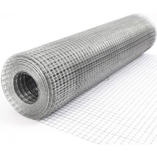 ทนสนิม!!ตา1/4' 3/4' 1/2' 1' 0.9m*30m ลวดตะแกรงกรงไก่ชุบกัลวาไนซ์แบบร้อน ตะข่ายกรงนก ตาข่ายสี่เหลี่ยม ลวดปูพื้น กันงู/หนู