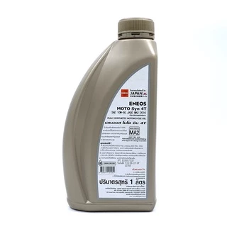 Eneos เอเนออส Moto Syn 4T น้ำมันเครื่องสังเคราะห์แท้ 100% เบอร์ 10W-40 / 10W-50 ขนาด 1 ลิตร สำหรับรถมอเตอร์ไซค์ 4 จังหวะ