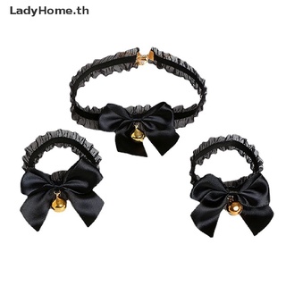 Ladyhome โลลิต้า เด็กผู้หญิง สุนัขจิ้งจอก หูแมว ที่คาดผม ลูกไม้ โบว์ กระดิ่ง ปลอกคอ สร้อยข้อมือ หาง ชุดคอสเพลย์