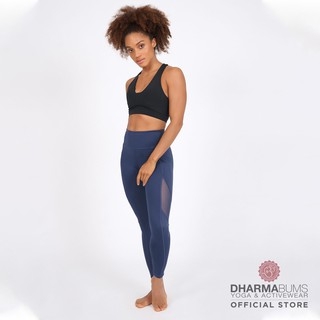 Dharma Bums Lucidity Legging Full Length - Indigo กางเกงเลกกิ้งออกกำลังกาย ดาร์มา บัมส์