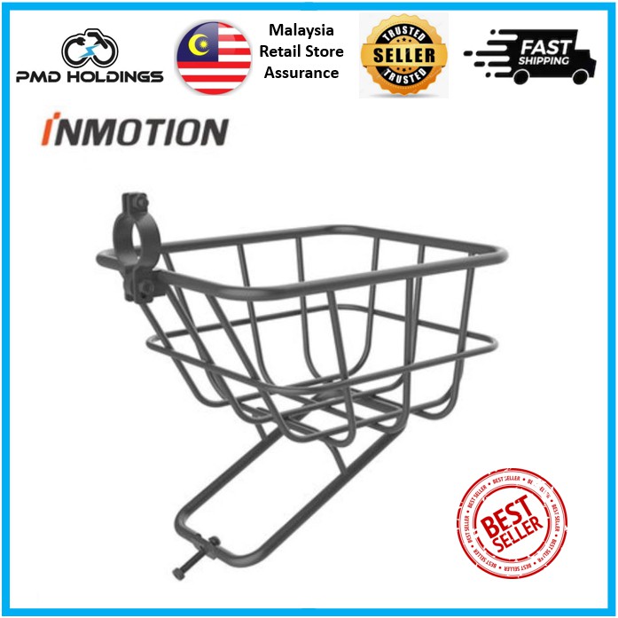 ตะกร้าโลหะสําหรับ INMOTION P1 Series สมาร์ทจักรยานไฟฟ้ากระเป๋ารถยนต์ไฟฟ้าสําหรับ P1 P1F P1D จักรยาน