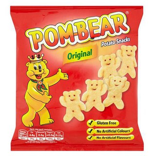 Pom Bear Ready Salted 19g ราคาสุดคุ้ม ซื้อ1แถม1 Pom Bear Ready Salted 19g ราคาสุดคุ้มซื้อ 1 แถม 1