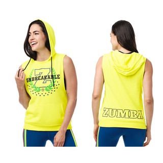 Zumba Unstoppable Sleeveless Hoodie (เสื้อฮู้ดออกกำลังกายซุมบ้า)