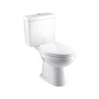 สุขภัณฑ์ 2 ชิ้น COTTO C13430 3/4.5 ลิตร สีขาว 2-PIECE TOILET COTTO C13430 3/4.5L WHITE