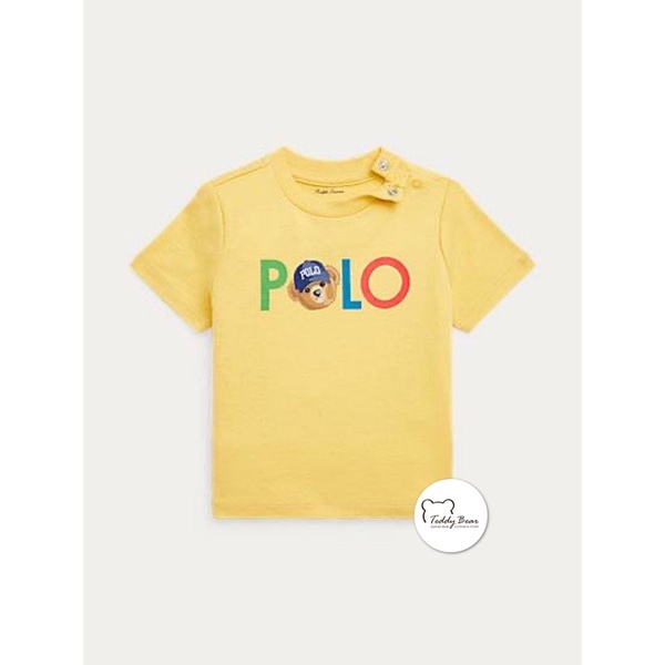 เสื้อยืดเด็ก Ralph Lauren Polo Bear Logo Cotton Tee ของแท้