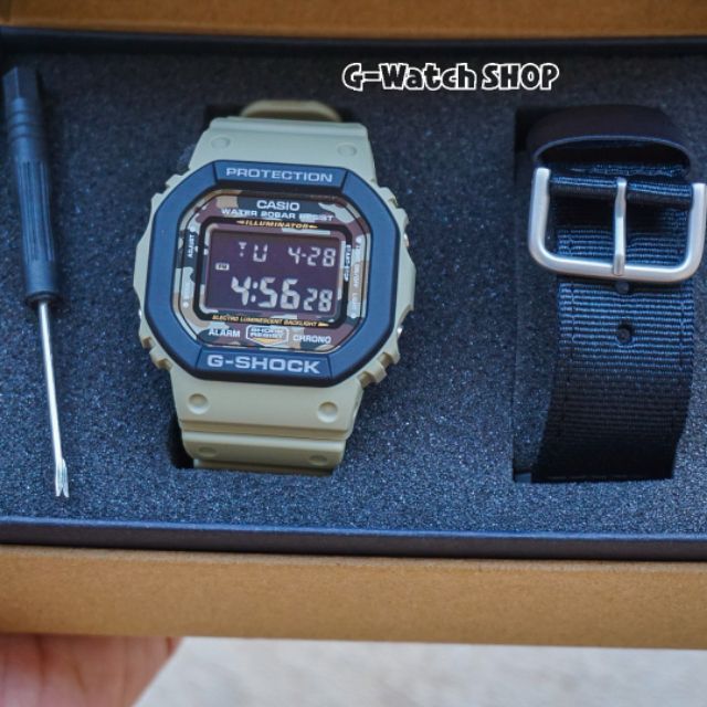 [สินค้าหมดชั่วคราวครับ] CASIO G-SHOCK DW-5610SUS-5, DW-5610SUS, DW-5610 ชุดสุดคุ้ม