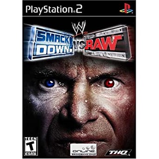 WWE SmackDown! vs. Raw แผ่นเกมส์ PS2