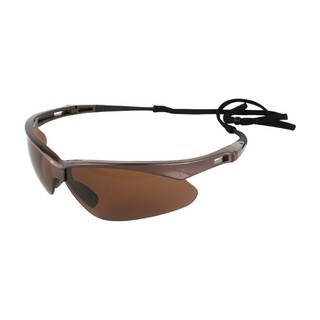 แว่นตานิรภัย Nemesis Polarized พร้อมกรอบสีน้ำตาลและเลนส์สีน้ำตาล