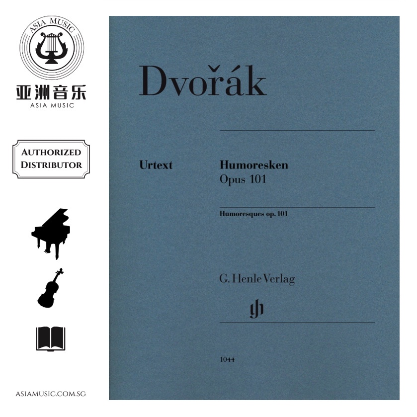 AUTHORZED DISTRIBUTOR - G.HENLE VERLAG - อารมณ์ขัน DVORAK op. 101