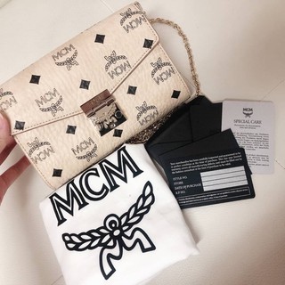 สด-ผ่อน📌แท้💯 MCM Millie 7” Flap Crossbody in Visetos(ไม่แท้คืนเงิน)