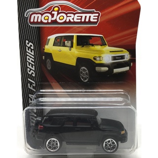 Majorette Toyota FJ - Matte Black Color /Wheels 5HC /scale 1/64 (3 inches) Long Package