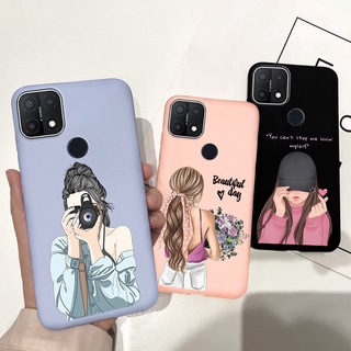 เคสโทรศัพท์มือถือพิมพ์ลาย Cartoon สําหรับ Oppo A15 A1K