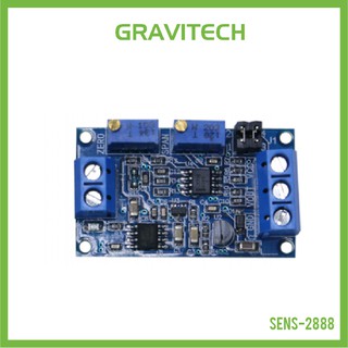 [Gravitechthai]Current to Voltage Converter Input 4-20mA or 0-20mA Output 0-3.3V or 0-5V or 0-10V Selectable