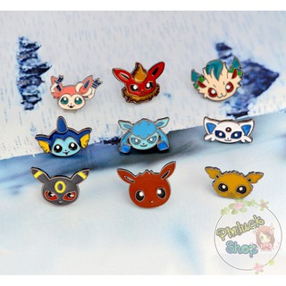พร้อมส่ง เข็มกลัดลายการ์ตูนโปเกมอน