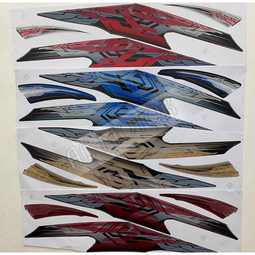 YAMAHA LC135 V2 / V3 / V4 / V5 /V6 ( 9 ) STRIPE STICKER YAMAHA