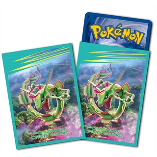 Pokemon TCG Accessory Card Sleeves Rayquaza (9315447) ซองใส่การ์ด (64 ซอง) 4521329315447 (การ์ด)