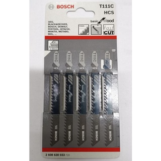 BOSCH​ T111C​ ใบเลื่อยจิ๊กซอว์ *แท้* 2608630003 -720