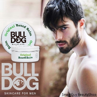 Bulldog Skincare For Men Original Beard Balm 75ml. ผลิตภัณฑ์จัดแต่งและบำรุงปรับสภาพหนวดเคราให้อ่อนนุ่มเข้าทรง