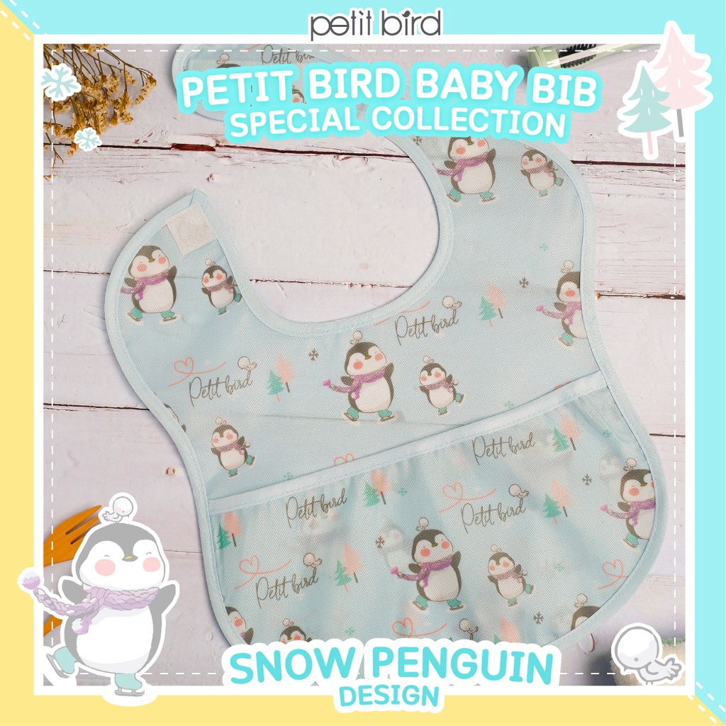 PETIT BIRD BABY BIB _ผ้ารองกันเปื้อนเอนกประสงค์เเบรนด์ PETIT BIRD
