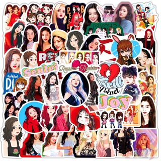 ❉ Red Velvet Series 02 - KPOP Girls Group สติ๊กเกอร์ ❉ 50Pcs/Set Star DIY Fashion Mixed Doodle Decals สติ๊กเกอร์