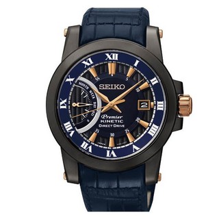 SEIKO นาฬิกาข้อมือ รุ่น SRG012P1 (Black/Navy)