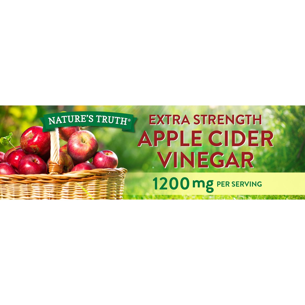 Natures Truth Organic Apple Cider Vinegar Mg Capsules