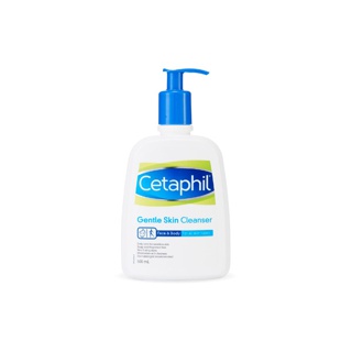 เซตาฟิล Cetaphil Gentle Skin Cleanser เจลทำความสะอาดผิวหน้าและผิวกาย สำหรับผิวบอบบาง แพ้ง่าย และทุกสภาพผิว 500 ml.