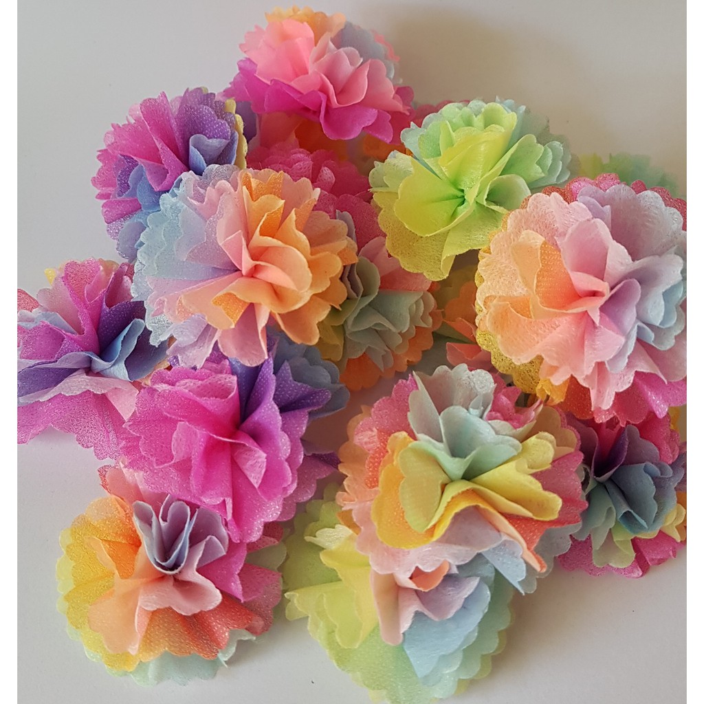 กระดาษห่อเหรียญโปรยทาน แบบทูโทน ขอบมนจิ๋ว 1 ห่อมี 100 แผ่น