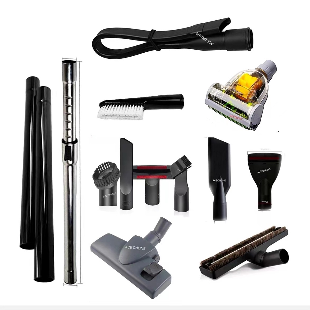 อะไหล่หัวแปรงเครื่องดูดฝุ่น 35 มม. สําหรับ Karcher Electrolux Bosch.etc. อะไหล่หัวดูด แบบเปลี่ยน อุป