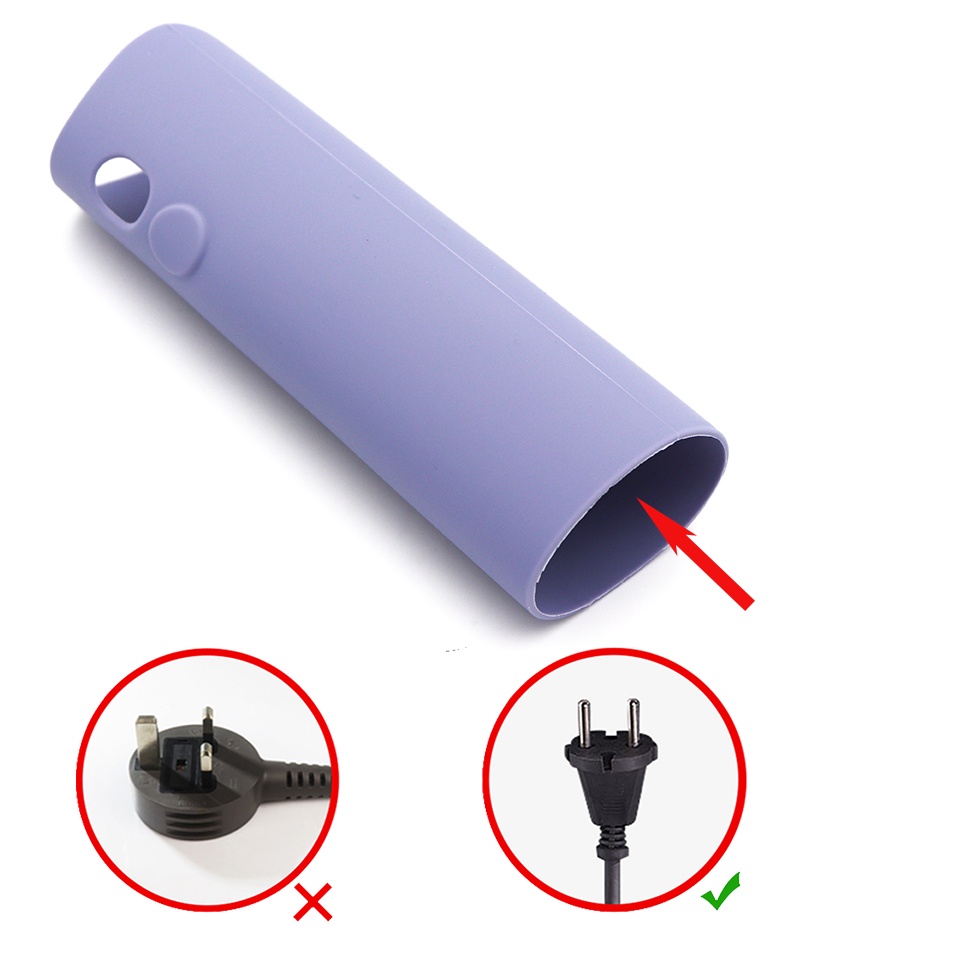 เท่านั้นกรณีProtective สําหรับ Dyson HD03 HD08 HD12 HD15 เครื่องเป่าผมซิลิโคนอ่อนนุ่มกันกระแทกฝุ่นฝาครอบ Shell - รูปที่ 3